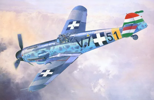 Modelcollect - BF-109G-4 Hungarian A.F